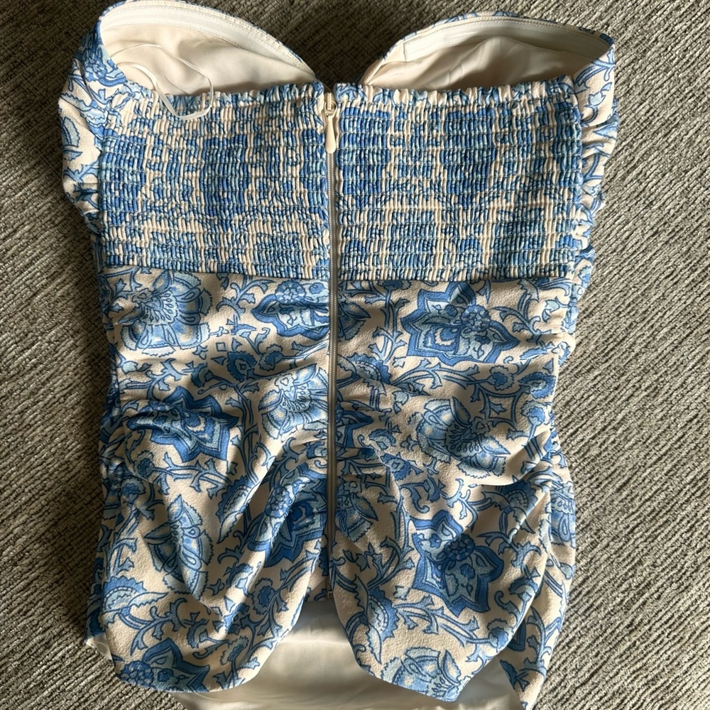 Anthropologie Sachin & Babi Lotus Tube Top - Picture 3 of 4